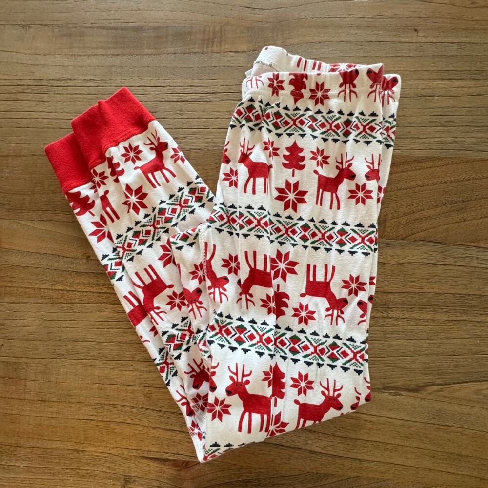 Hanna Andersson Christmas Pajama Leggings - Size M
